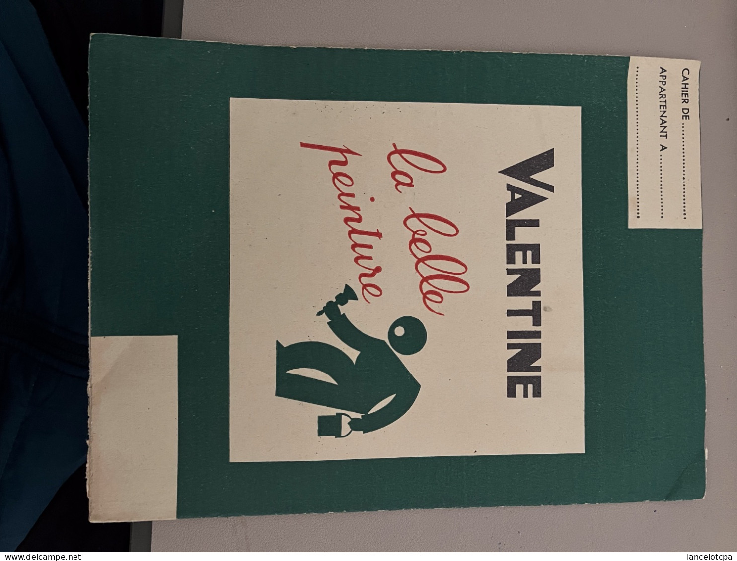 PROTEGE CAHIER VALENTINE - Peintures