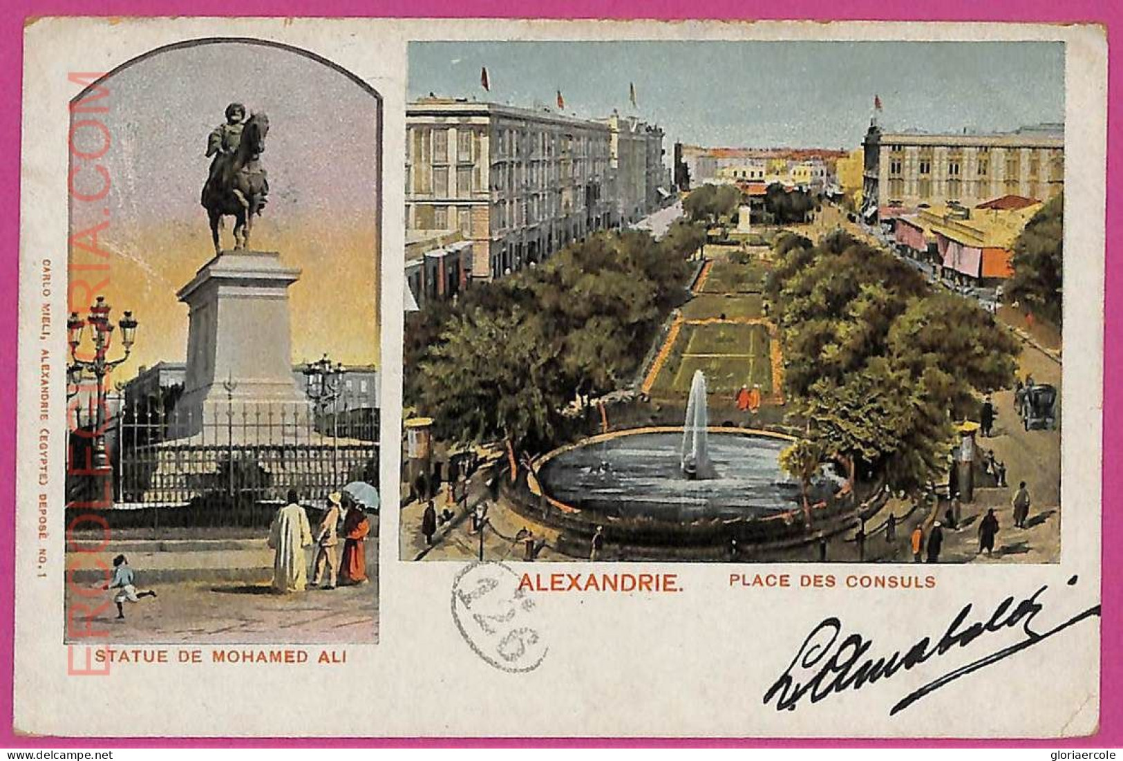 Ag2884 - EGYPT - VINTAGE POSTCARD - Alexandria - Alexandria