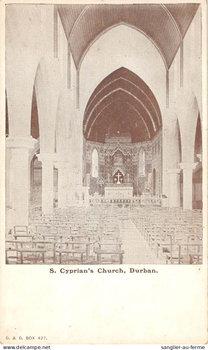 CPA / AFRIQUE DU SUD / S.CYPRIAN'S CHURCH / DURBAN - Zuid-Afrika