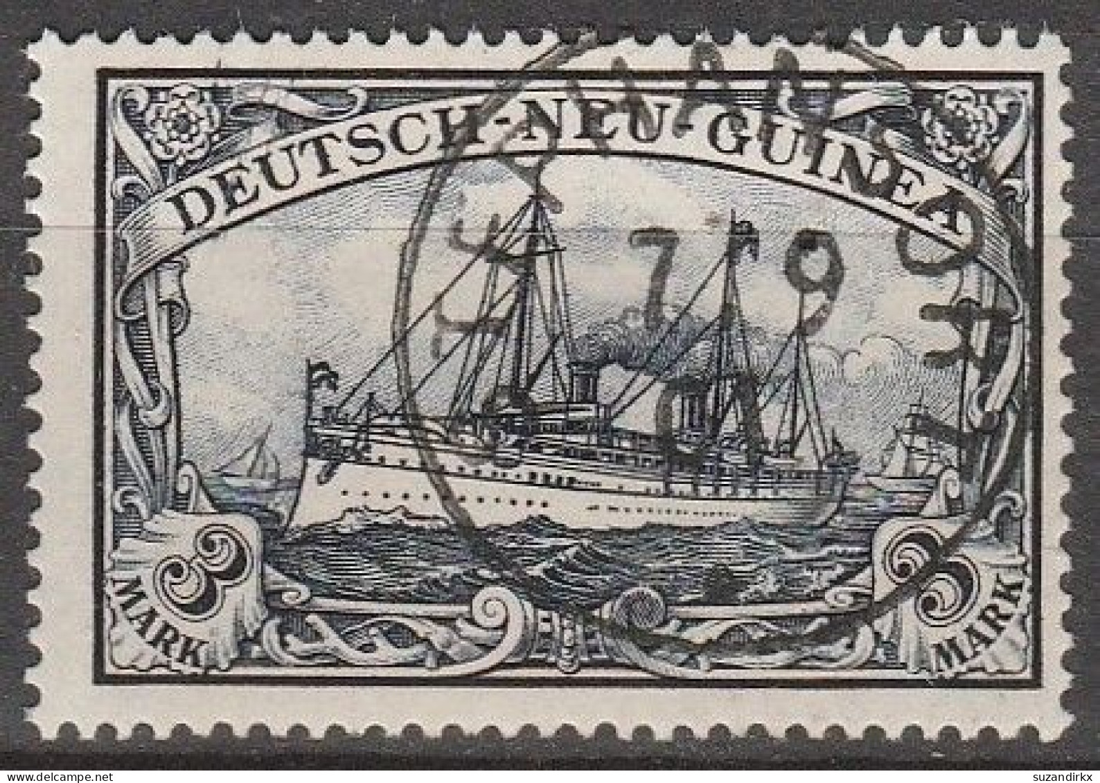 Deutsch Neu-Guinea   .    Michel   .     18    .     O   .      Gestempelt - German New Guinea