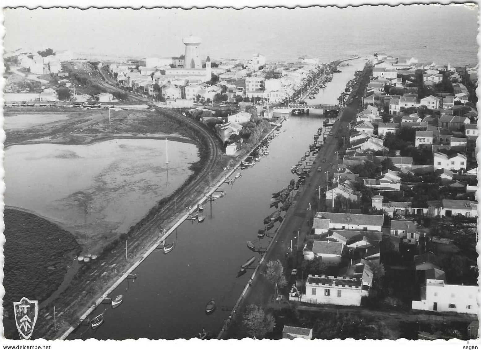 PALAVAS LES FLOTS   VUE GENERALE  ANNEE 1958 - Palavas Les Flots