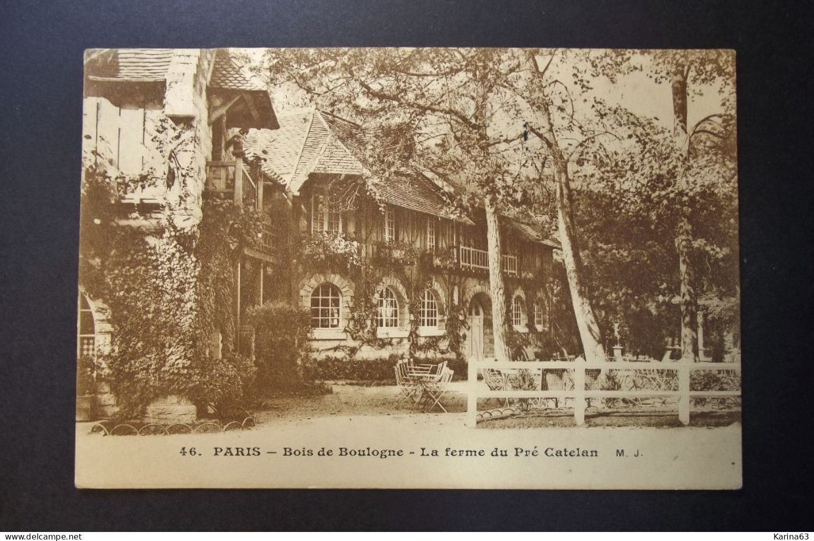 France - Paris - 75 - Bois De Boulogne - La Ferme Du Pré Catelan - Avec Timbre 1914 Vers Valais - Suisse - Parks, Gardens