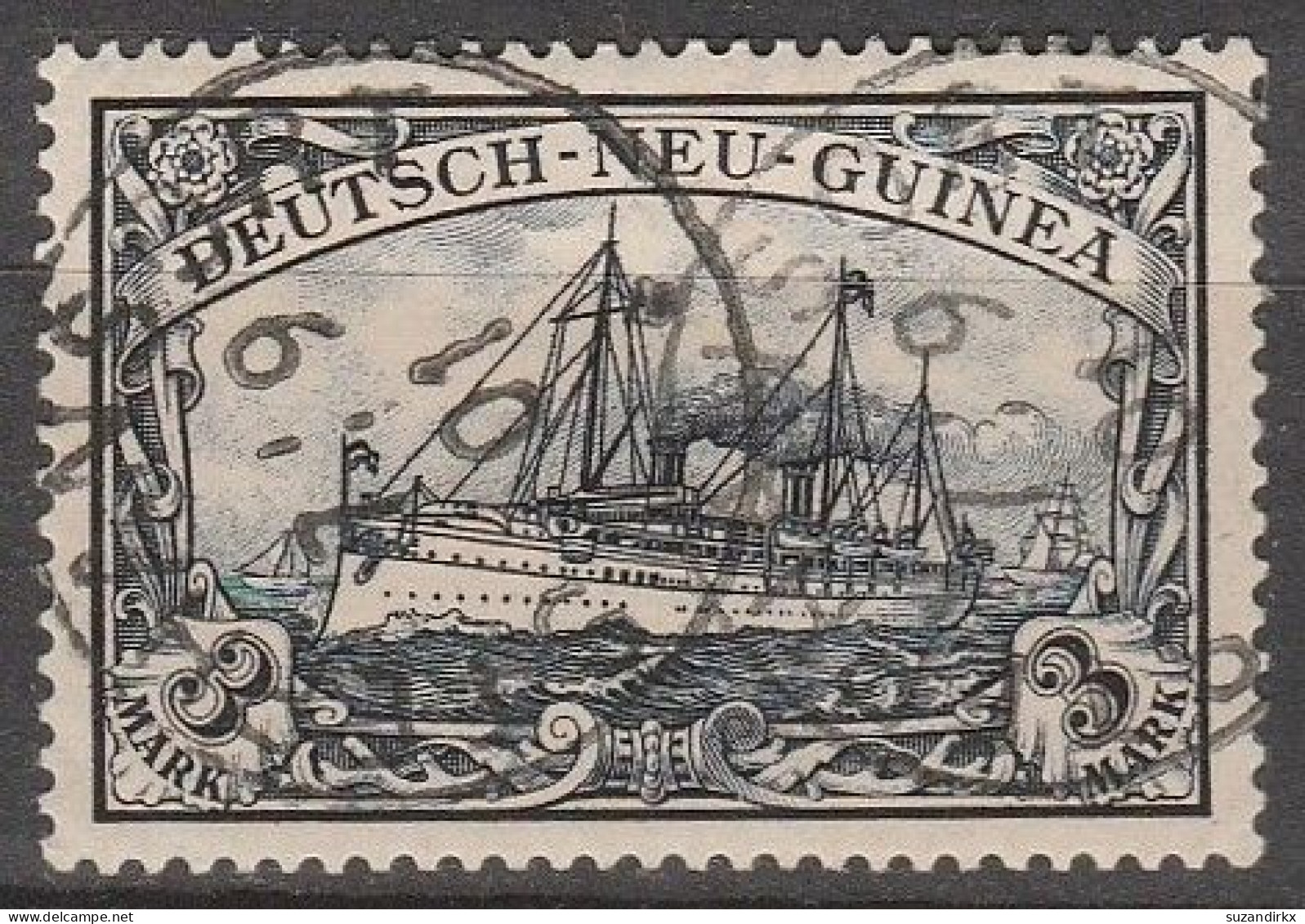 Deutsch Neu-Guinea   .    Michel   .     18    .     O   .      Gestempelt - German New Guinea