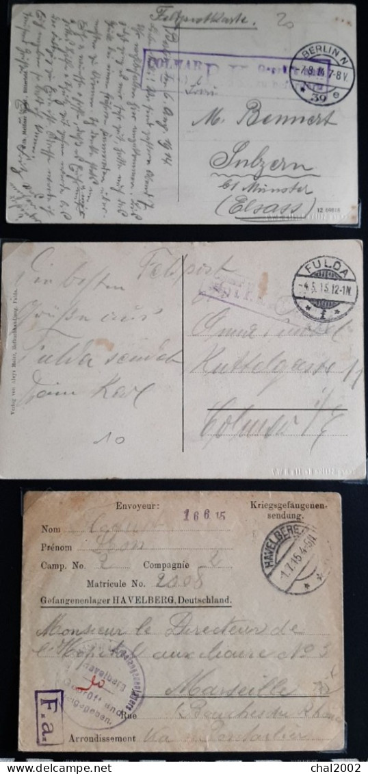 Feldpostkarte   1915 1914 - Covers & Documents