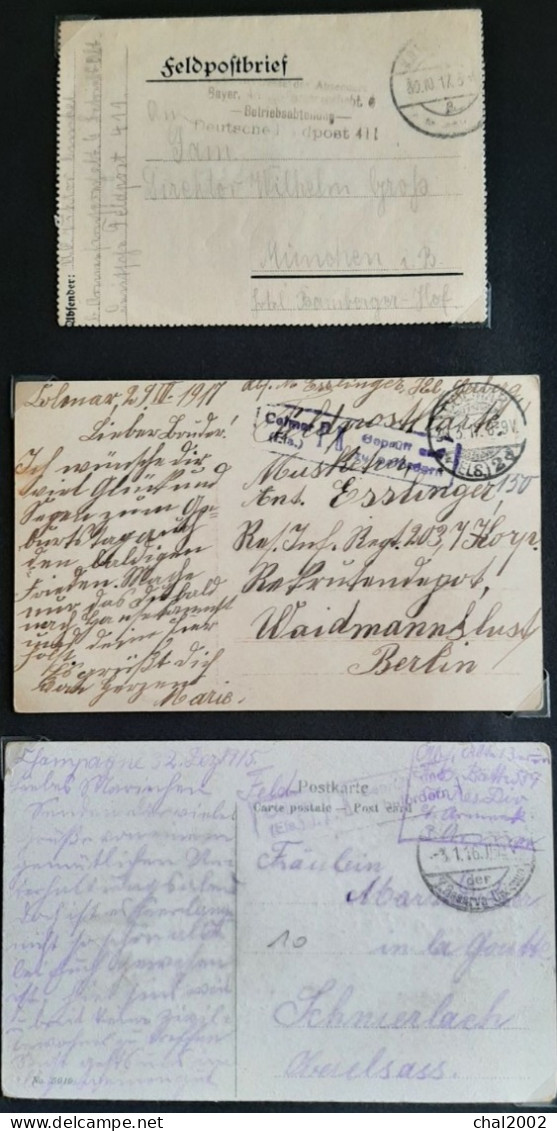 Feldpostkarte   1915 1914 - Lettres & Documents