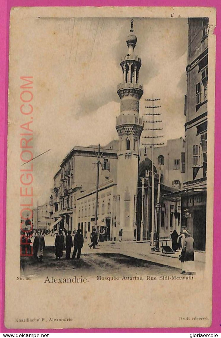 Ag2892 - EGYPT - VINTAGE POSTCARD - Alexandrie - Alexandrië