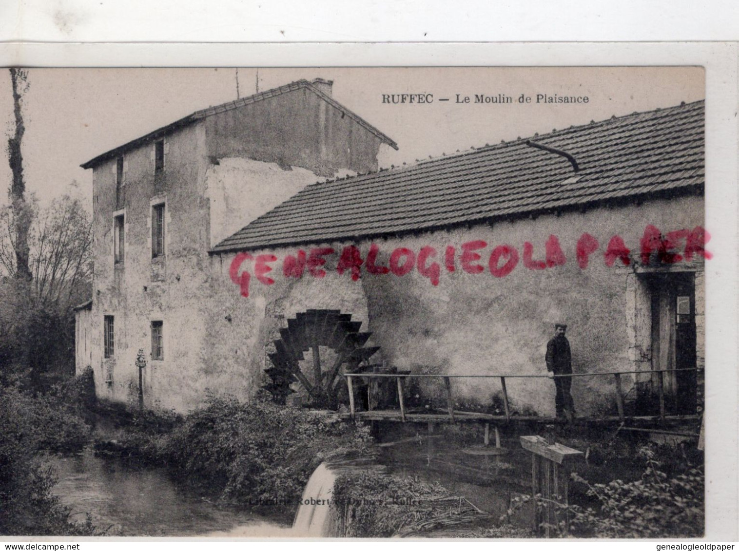 16- RUFFEC - LE MOULIN DE PLAISANCE - Ruffec