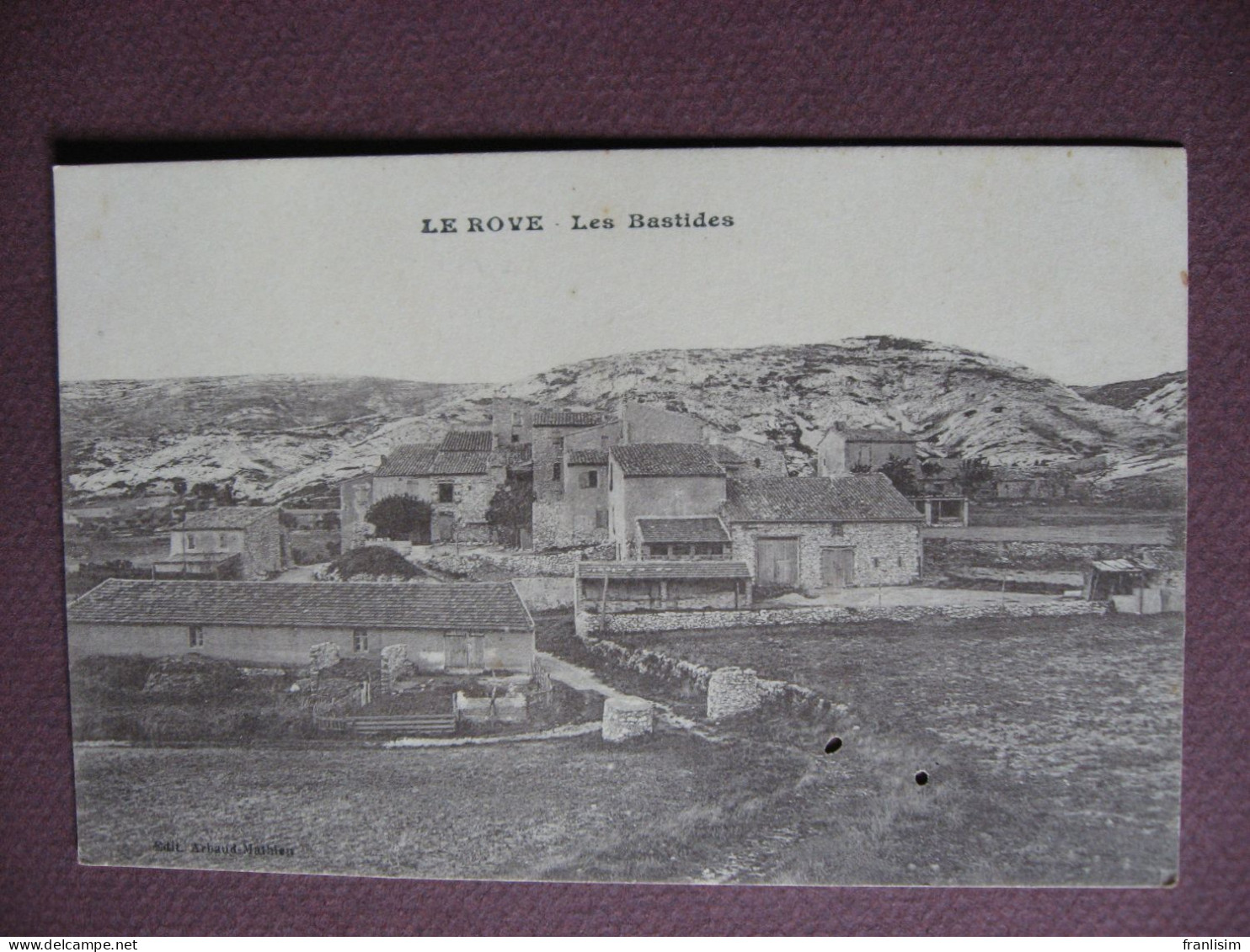 CPA 13 LE ROVE Les Bastides Canton MARIGNANE RARE PLAN ? - Autres & Non Classés