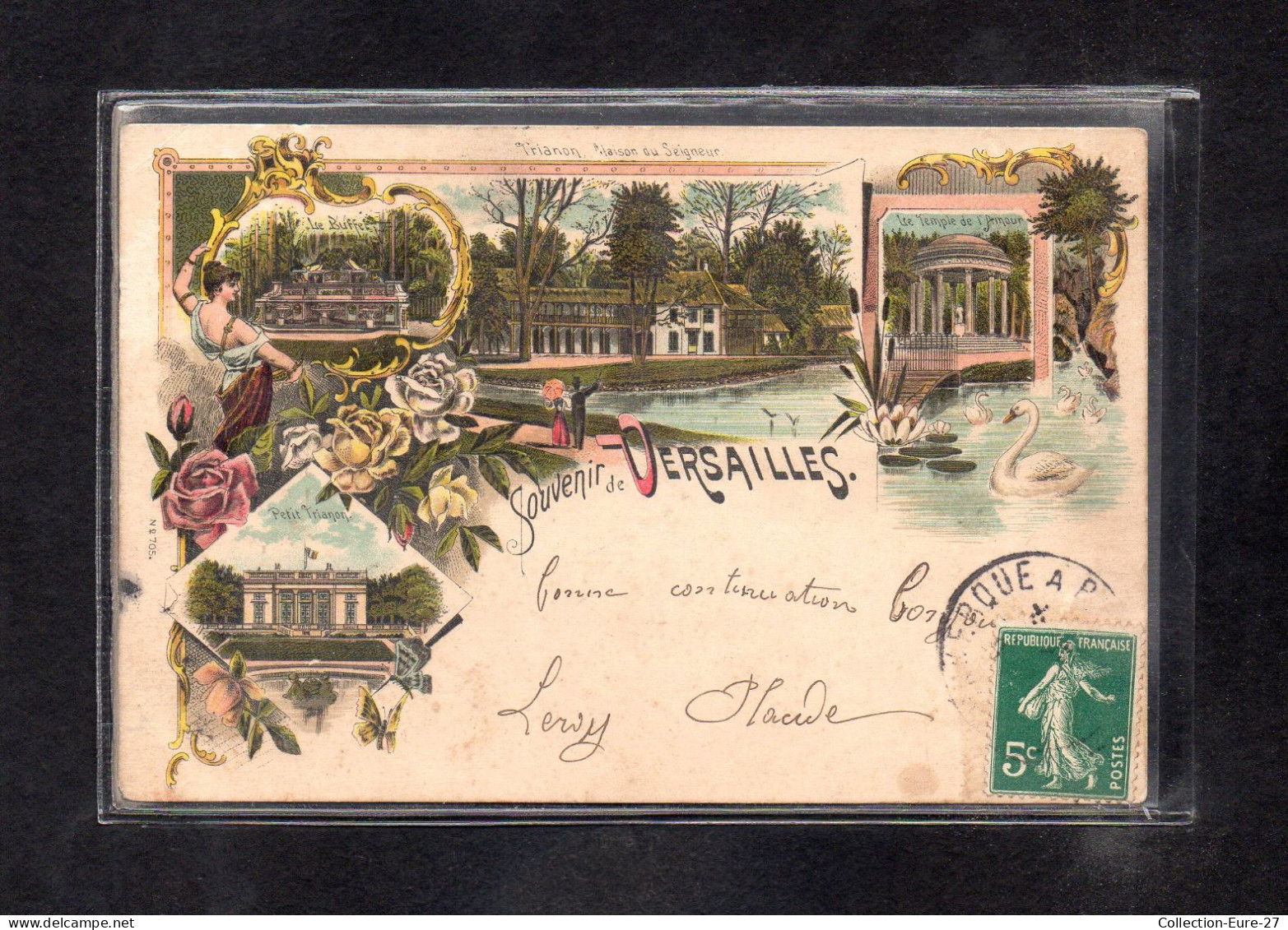 (25/04/24) 78-CPA VERSAILLES - LITHOGRAPHIE - Versailles