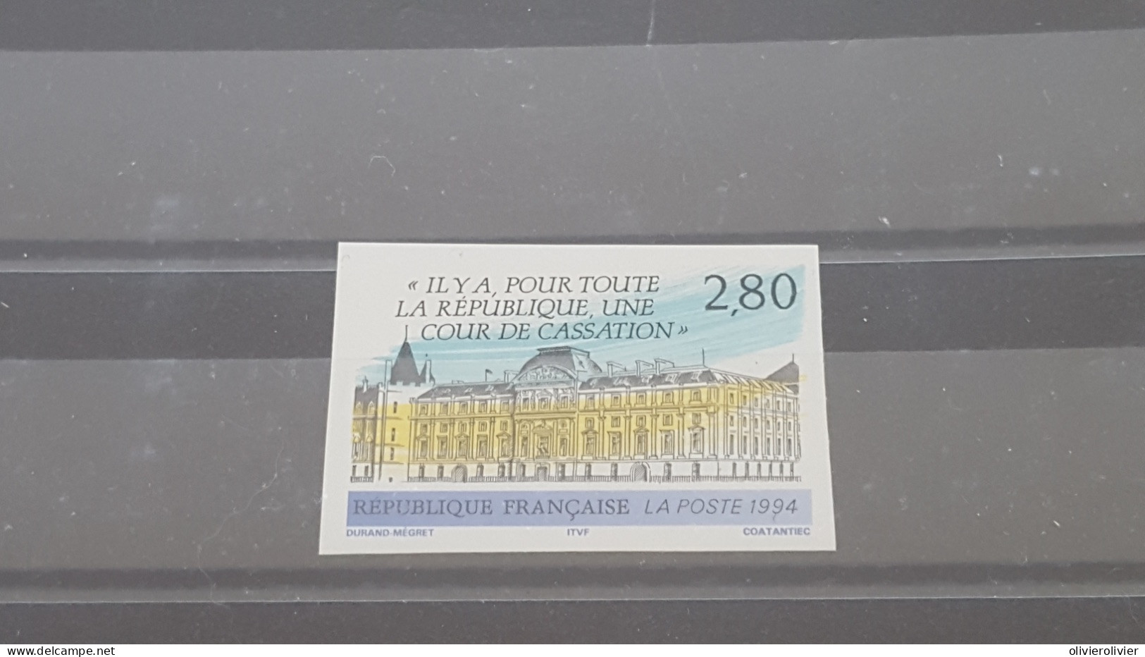 REF A1989 FRANCE NEUF** NON DENTELE N°2913 - 1991-2000