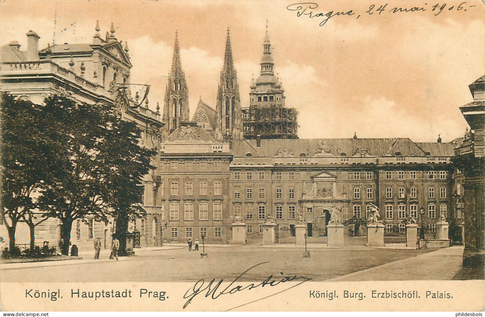 TCHEQUIE  PRAGUE   Palais - Tchéquie