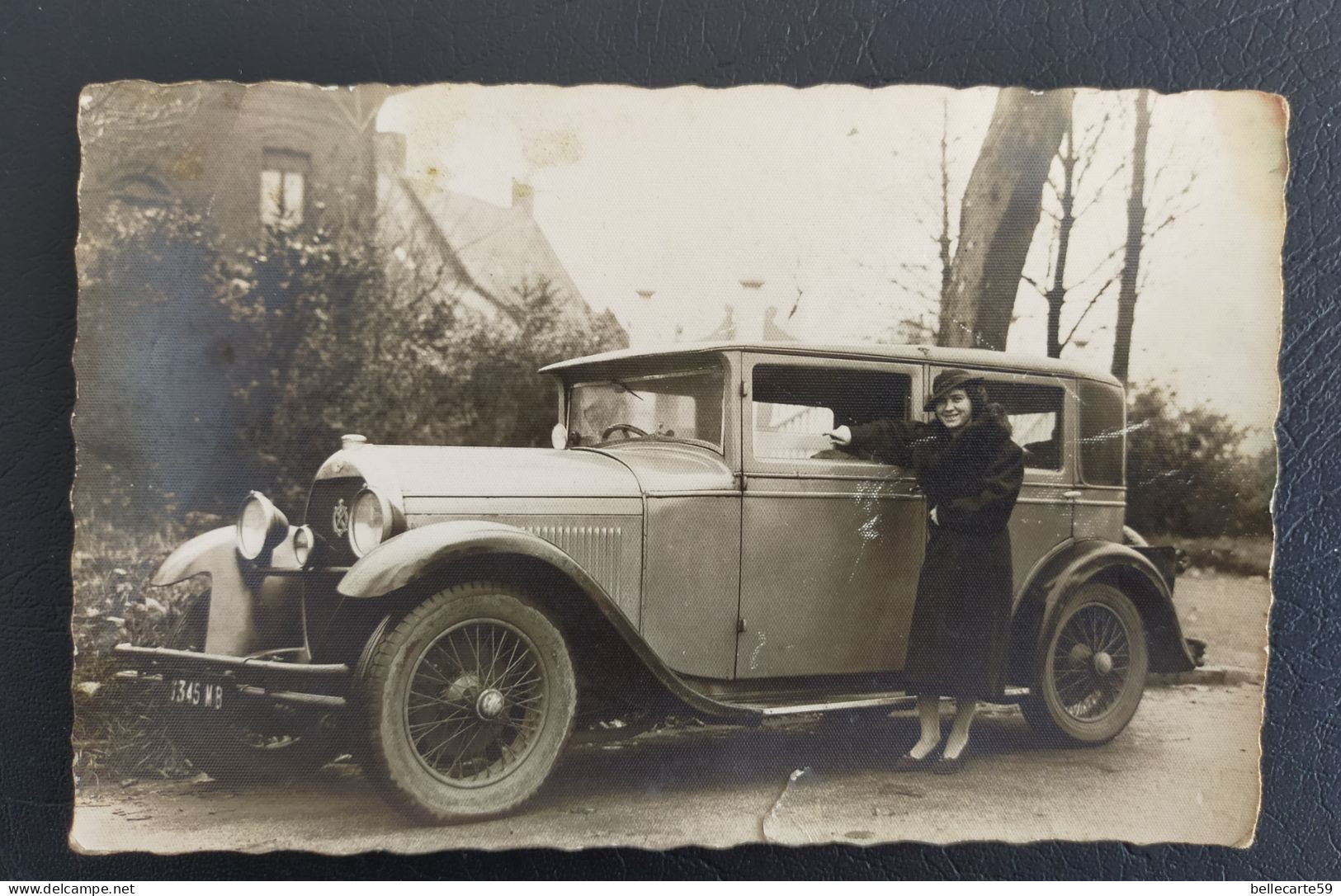 CARTE PHOTO Voiture Ancienne - Turismo