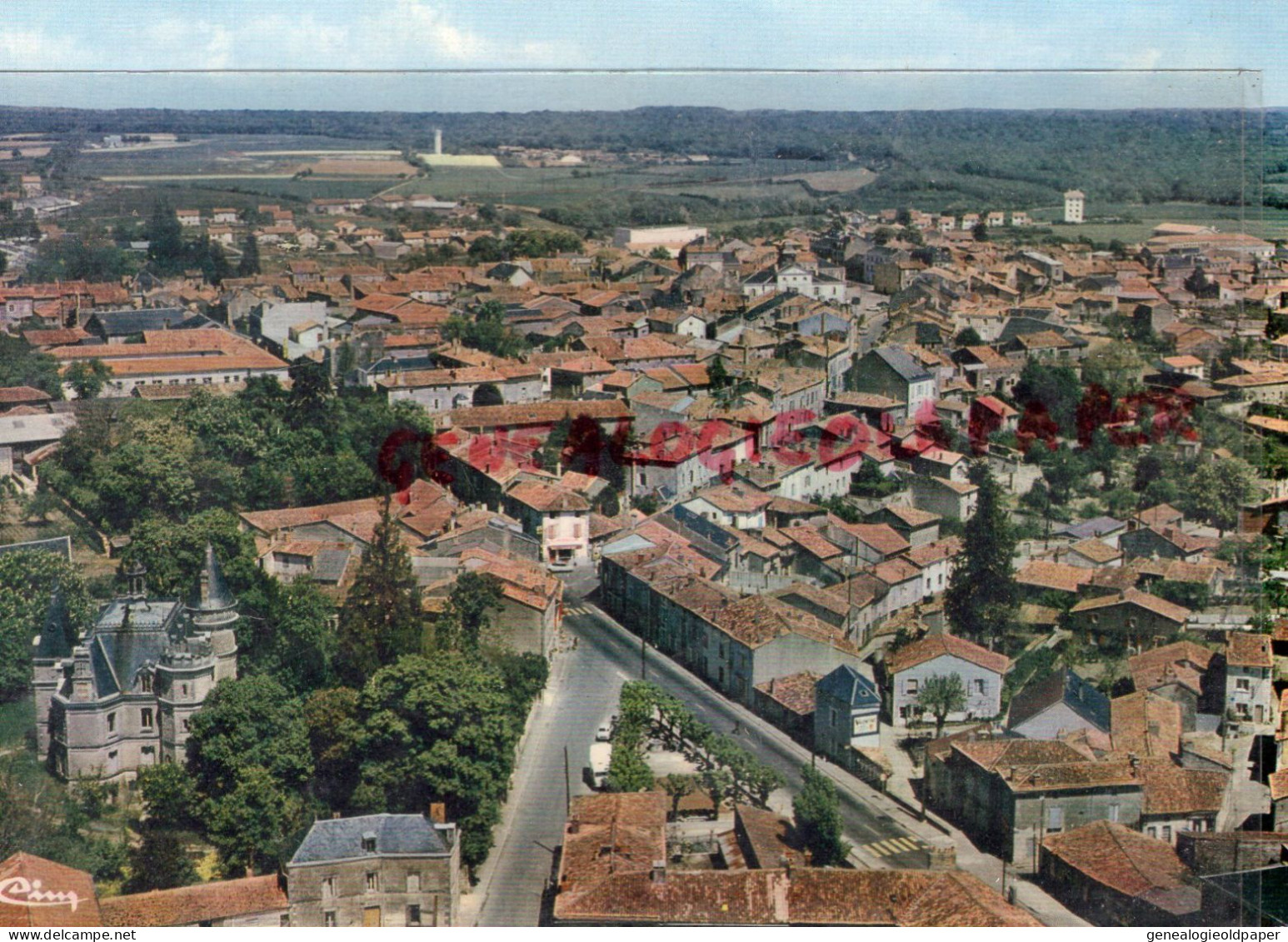 16- RUFFEC - VUE AERIENNE - Ruffec