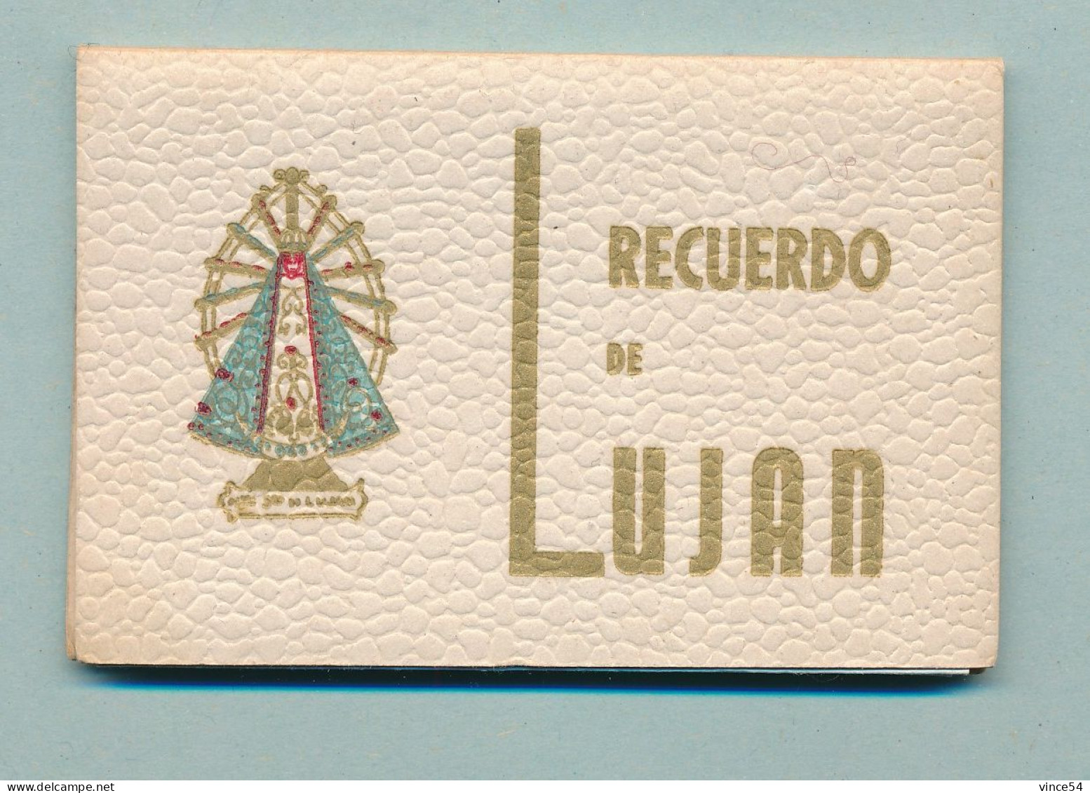 Recuerdo De LUJAN - Cuaderno De 12 Fotos - Formato 9 X 6 Cm - Argentine