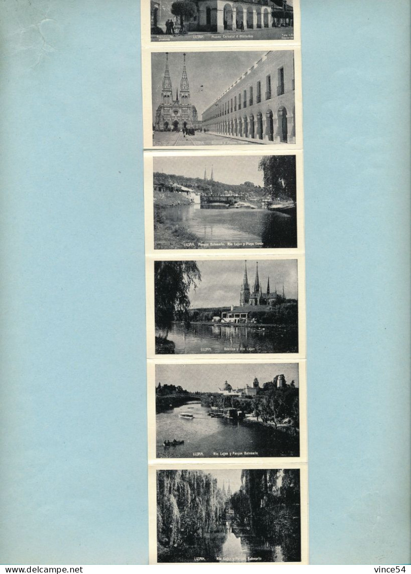 Recuerdo De LUJAN - Cuaderno De 12 Fotos - Formato 9 X 6 Cm - Argentina