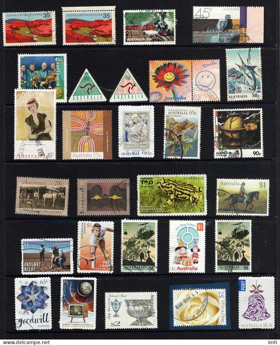 Australia.  Miscellaneous Values To $2.00.  Fine Used. - Collections