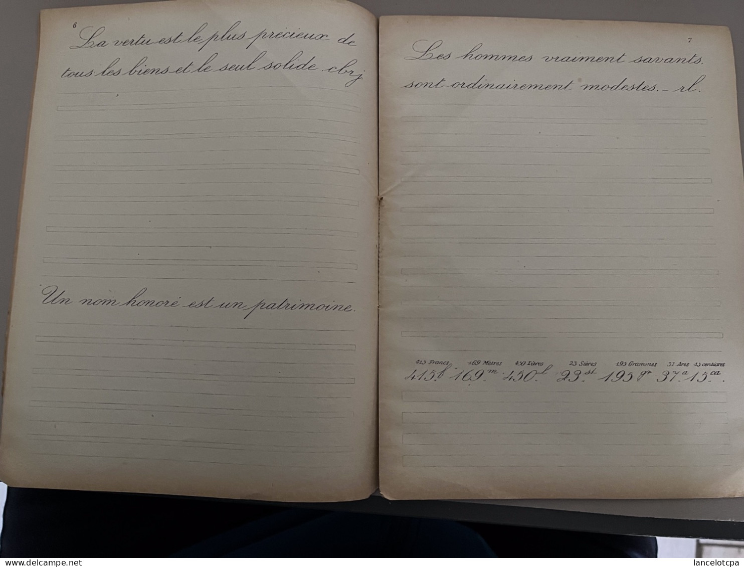 CAHIER D'ECRITURE VIERGE METHODE GODCHAUX - Sonstige & Ohne Zuordnung