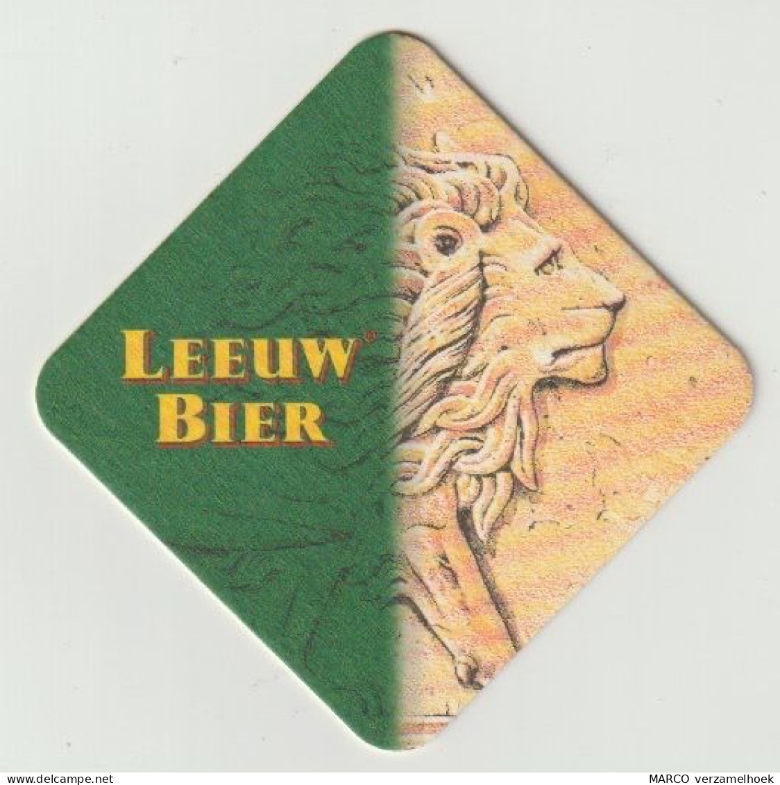 Bierviltje-bierdeckel-beermat Brouwerij De Leeuw Bier Valkenburg (NL) - Beer Mats