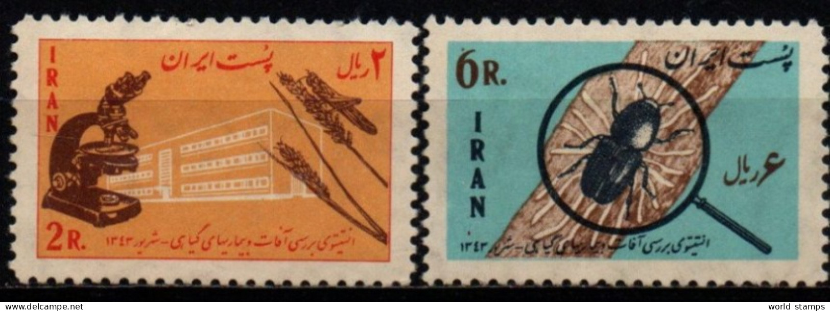 IRAN 1964 ** 2 SCAN - Irán