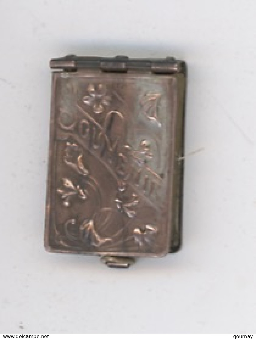 Sainte Thérèsede L'enfant-Jésus : Médaille Coffret Souvenir (métal Et Diorama Photo) "Je Veux Passer Mon Ciel - Santi