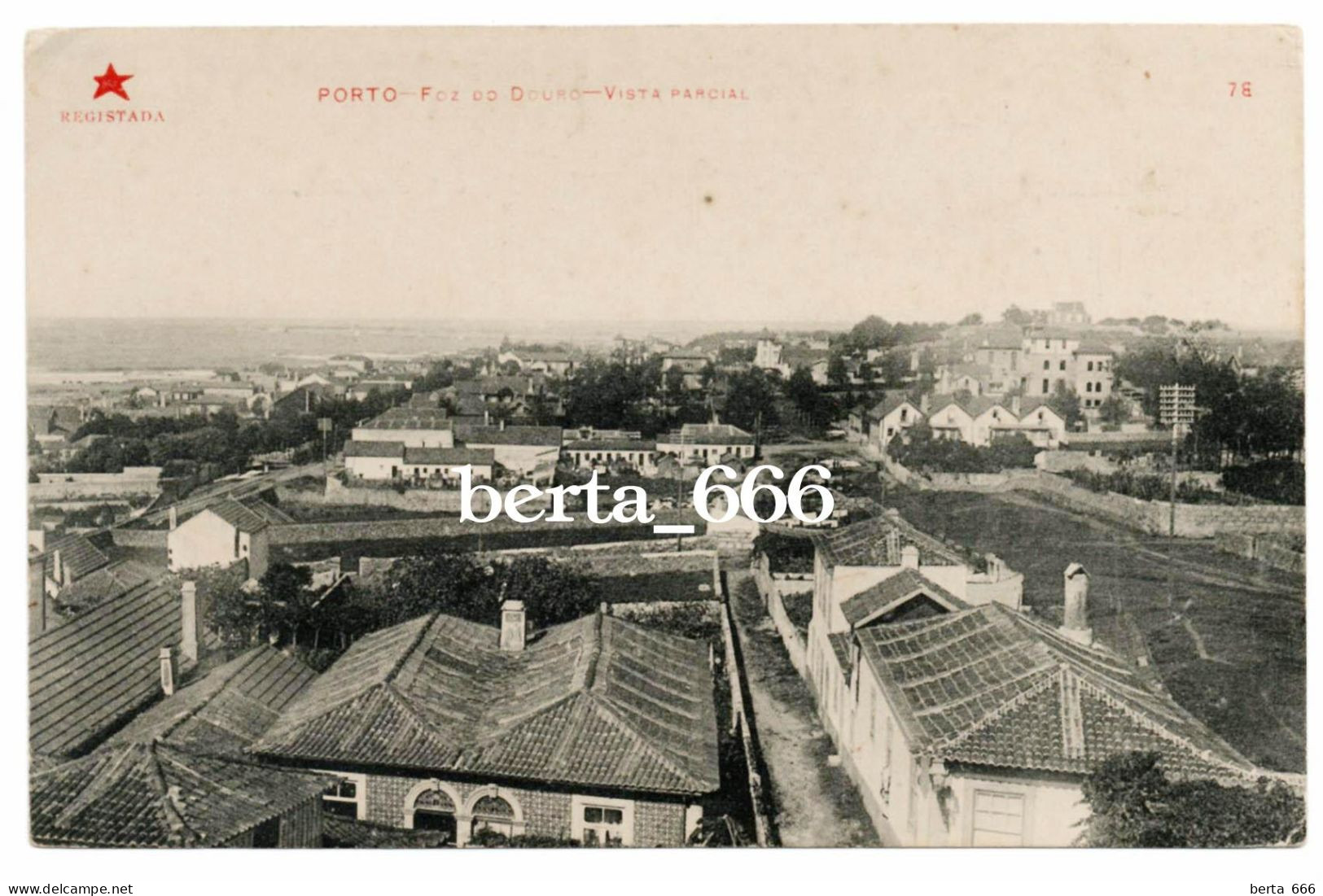 Porto * Foz Do Douro * Vista Parcial * Nº 78 Edição Estrela Vermelha - Porto