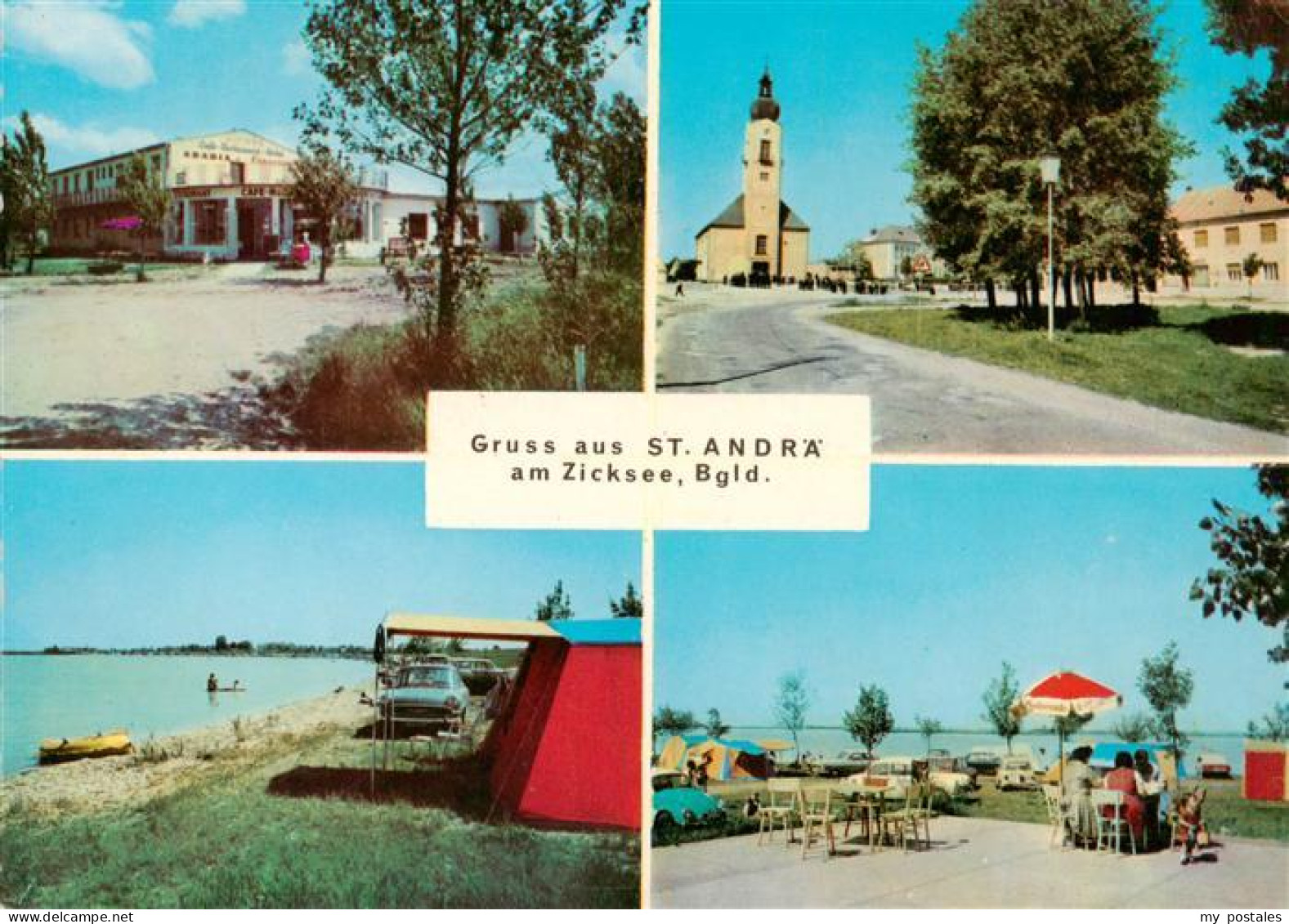 73888229 St Andrae Zicksee Burgenland AT Cafe Arabia Kirche Strand Camping  - Autres & Non Classés