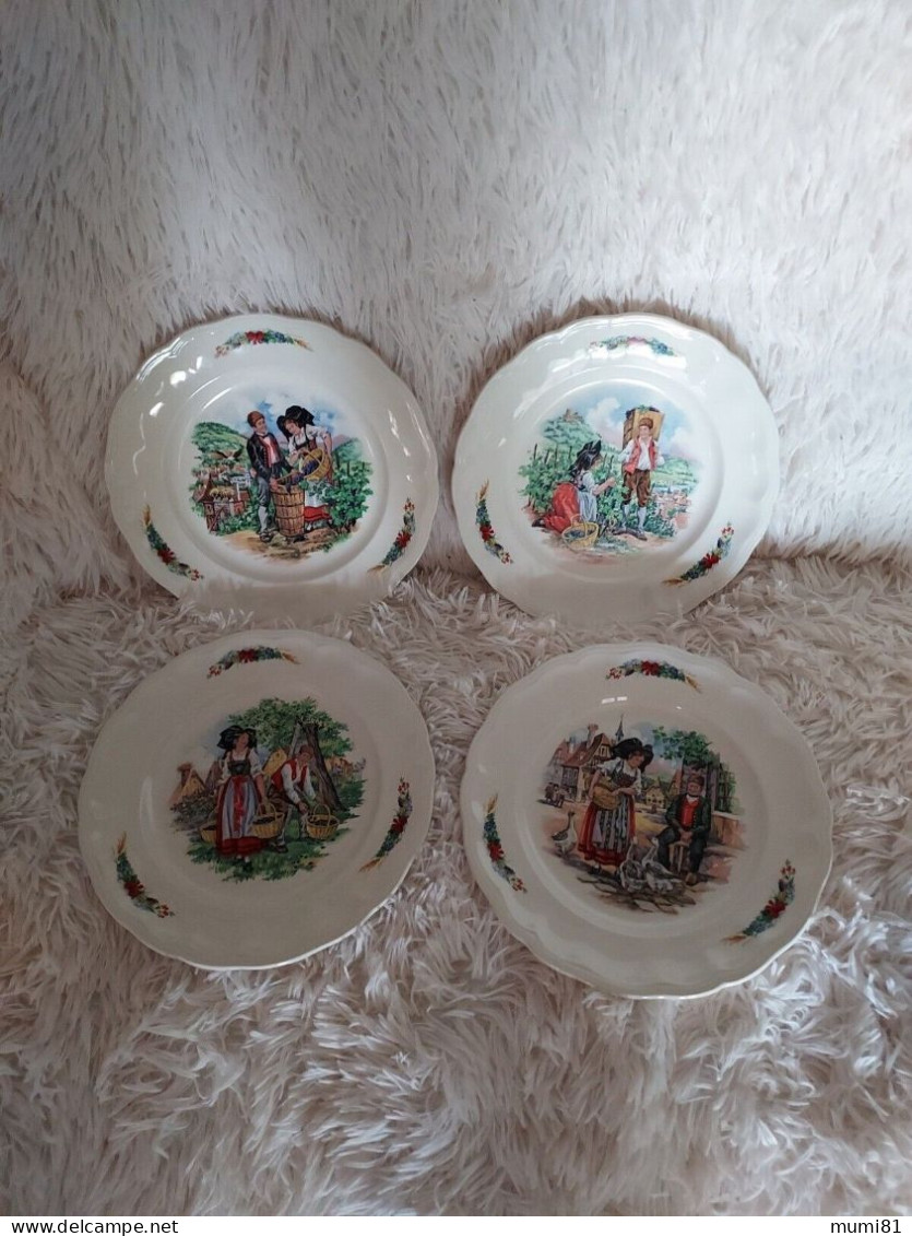 Service Assiettes Et Plat Riquewihr - Otros & Sin Clasificación