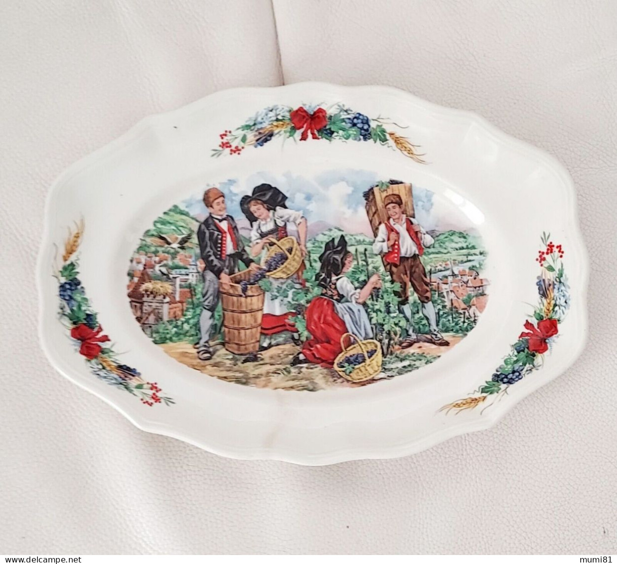 Service assiettes et plat Riquewihr