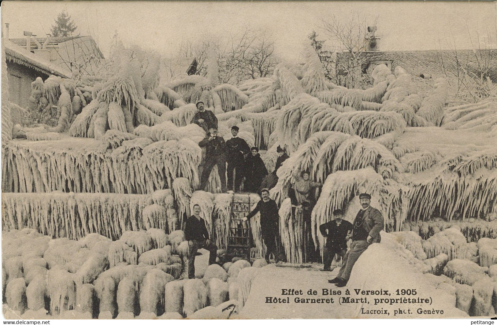 EFFET DE BISE A VERSOIX - HOTEL GARNERET - Versoix