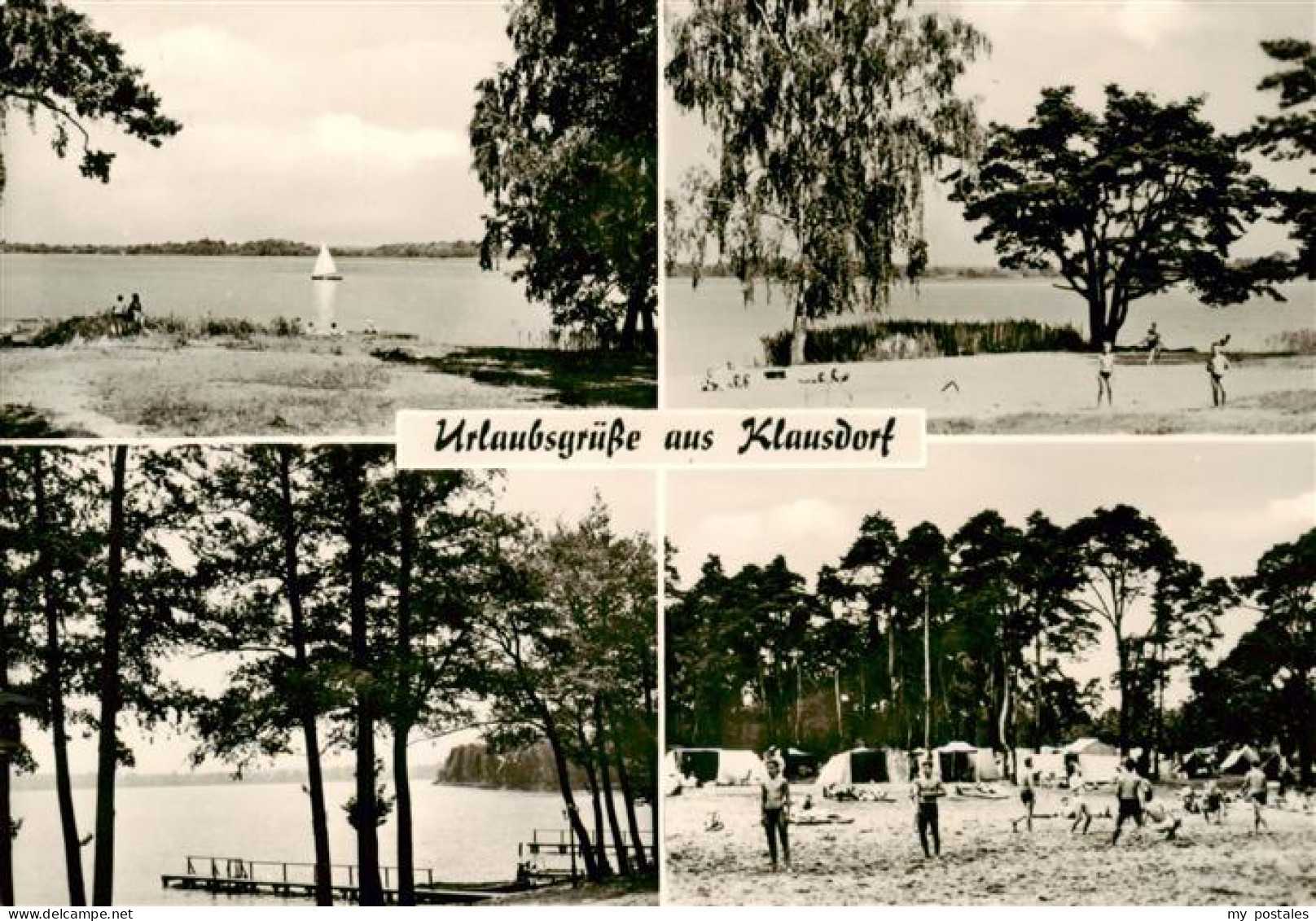 73888193 Klausdorf Mellensee Campingplatz Am See Badestrand Bootsanleger Klausdo - Sperenberg