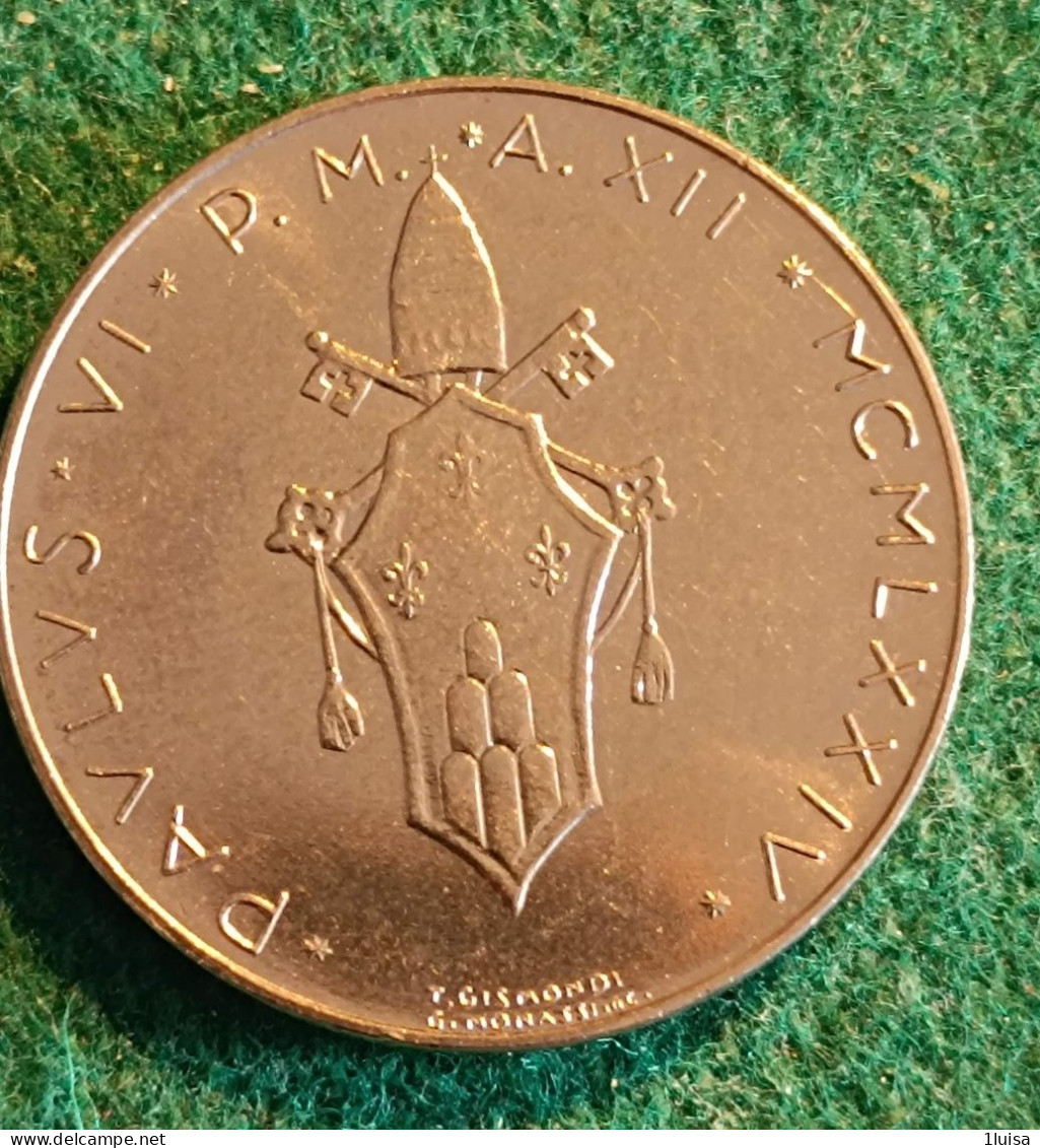 Vaticano 100 Lire 1974 - Vatikan