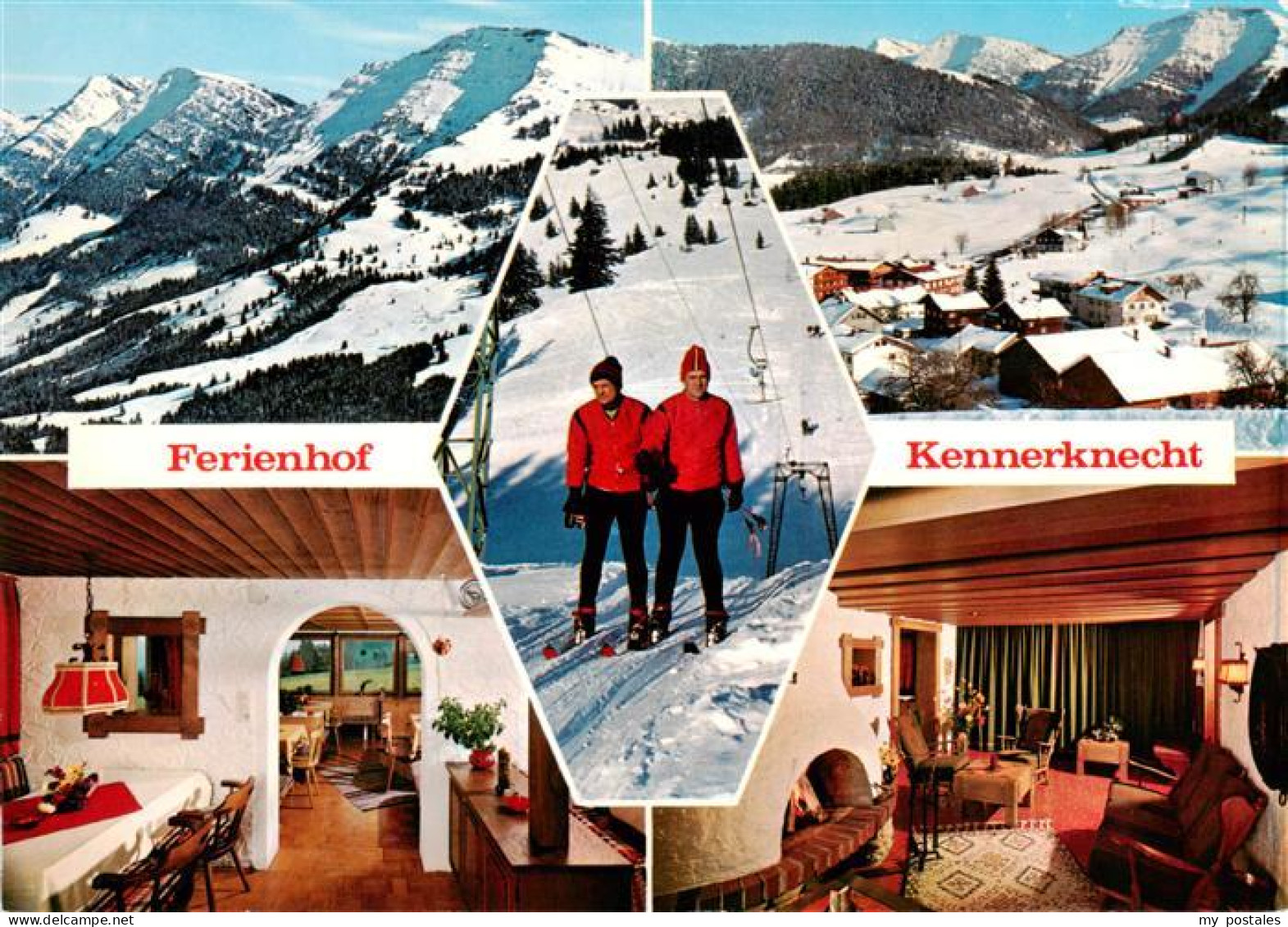 73888188 Schindelberg Ferienhof Kennerknecht Restaurant Wintersportplatz Alpen S - Oberstaufen