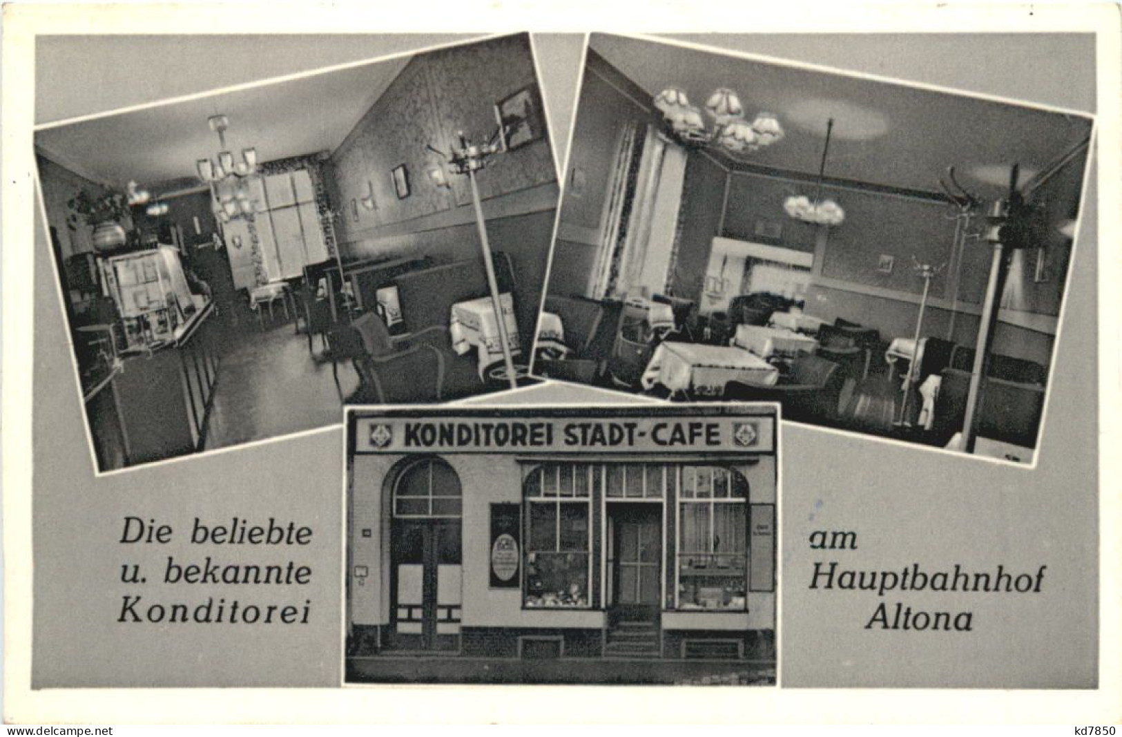 Hauptbahnhof Altona - Konditorei Stadt-Cafe - Altona