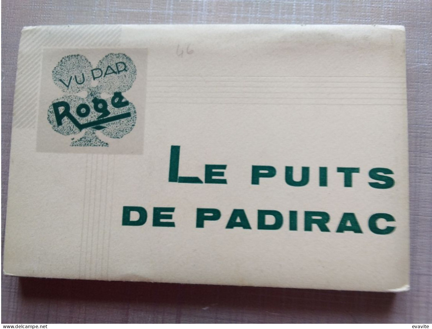 Carnet Dépliant De 20 CPA  (46)   LE PUITS DE PADIRAC - Padirac