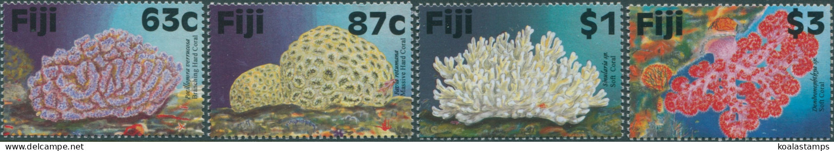 Fiji 1997 SG982-985 Coral Reef Set MNH - Fidji (1970-...)