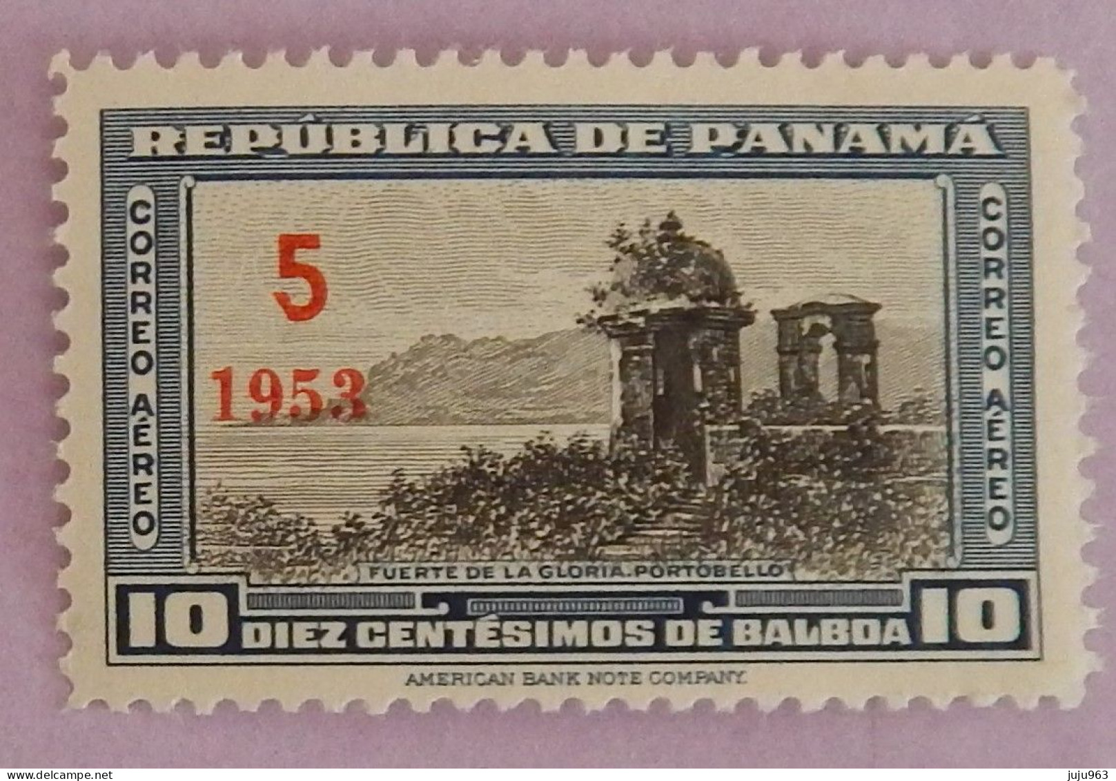 PANAMA YT PA 123 NEUF**MNH "PORTE DE LA GLOIRE" ANNÉE 1953 - Panamá