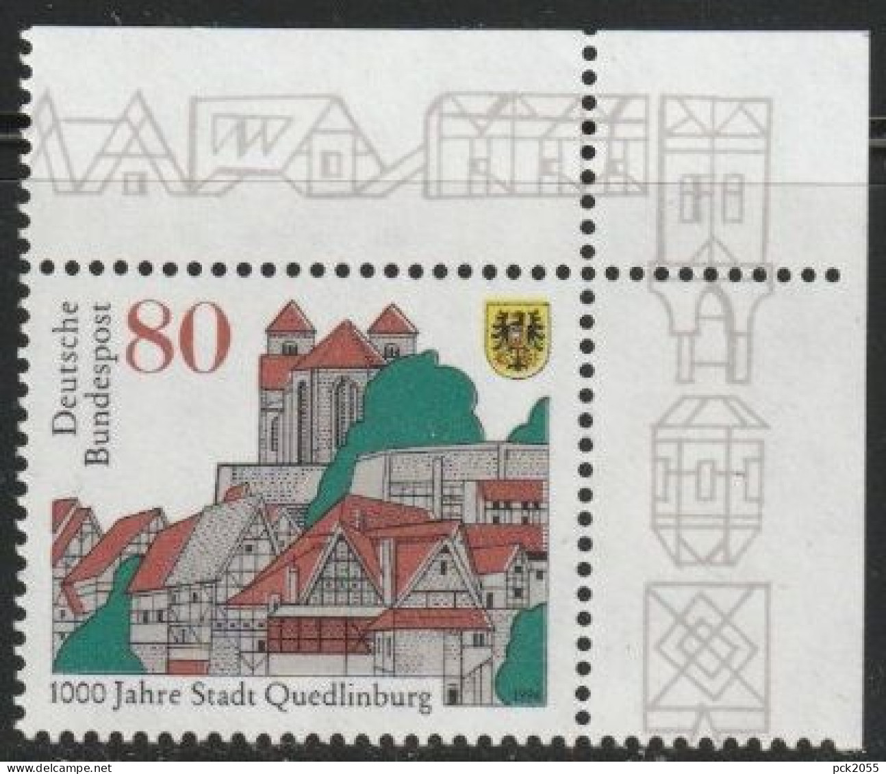 BRD 1994 MiNr.1765 ** Postfrisch 1000Jahre Stadt Quedlinburg ( B 2855 ) Günstige Versandkosten - Ungebraucht