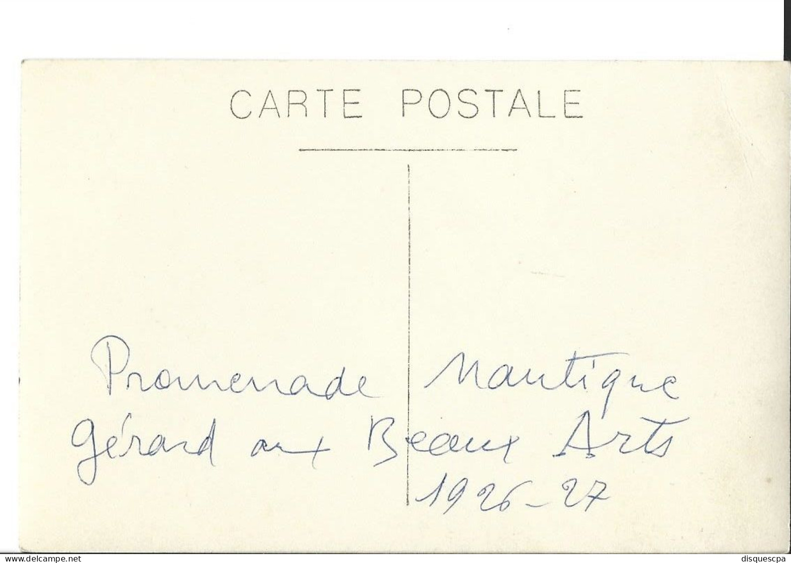 Promenade Mantique Gérand Ant Becent Arts 11926-27   20023 - Other & Unclassified