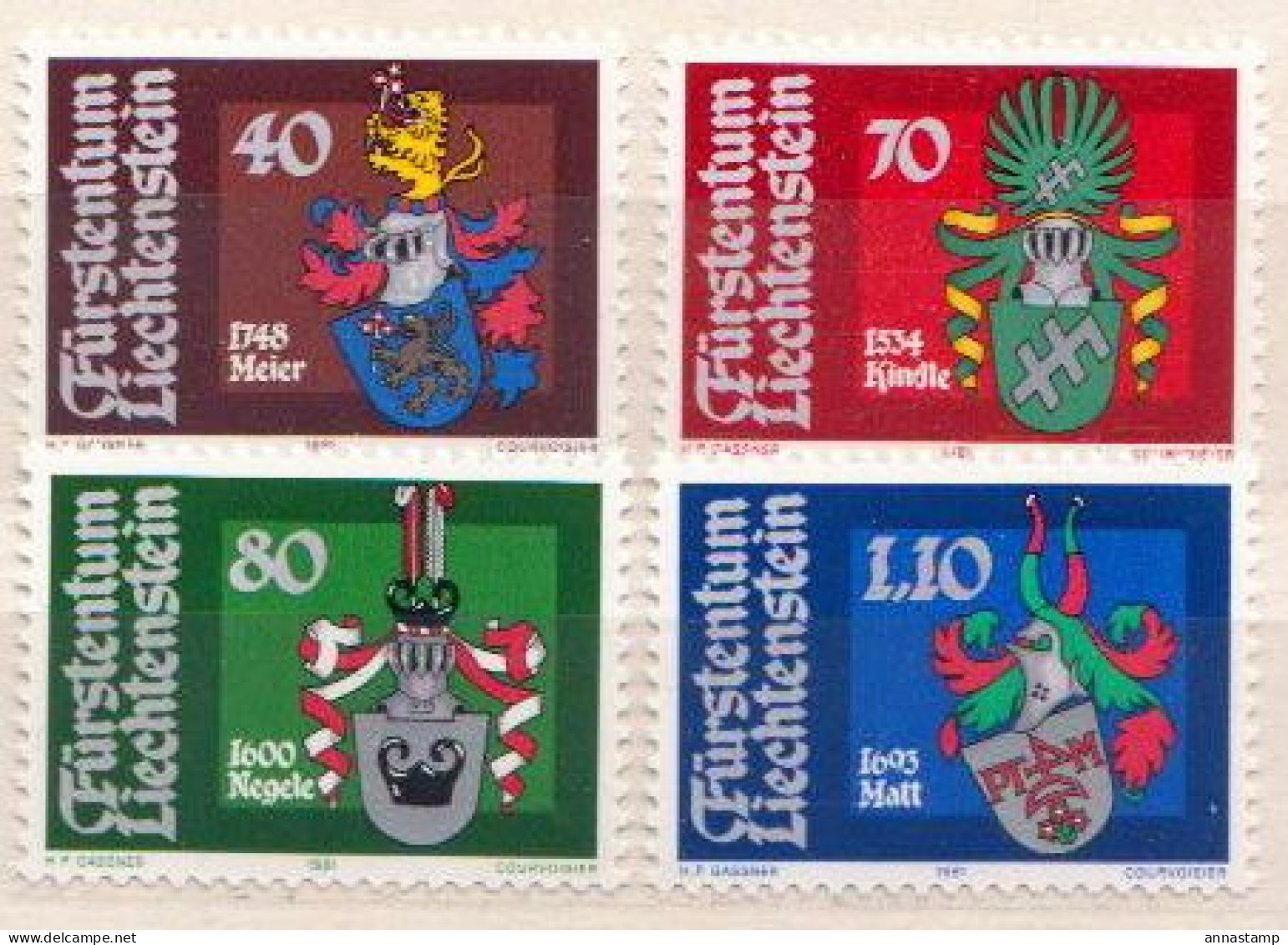 Liechtenstein MNH Set - Stamps