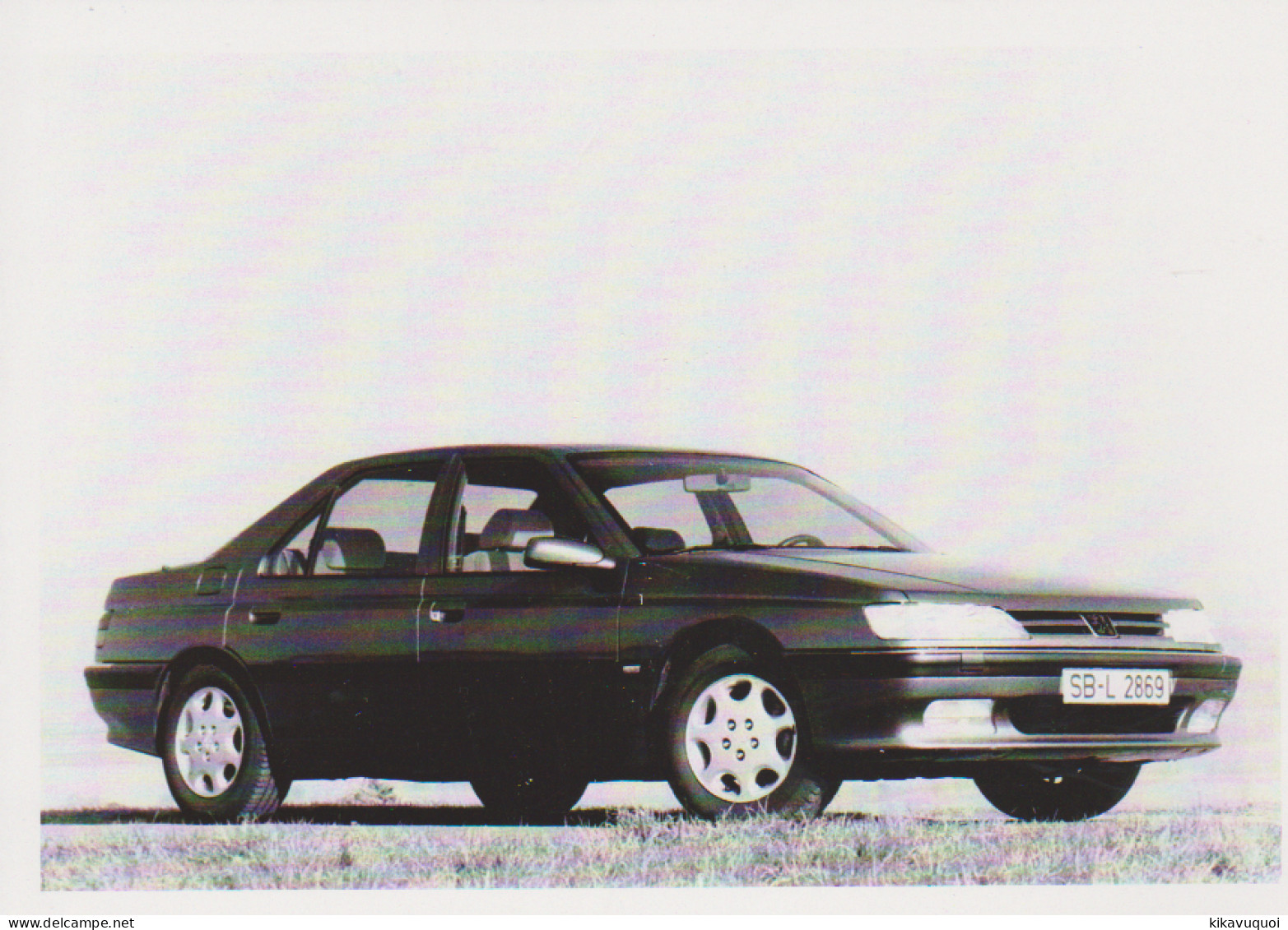 PEUGEOT 605 - CARTE POSTALE 10X15 CM NEUF - Other & Unclassified