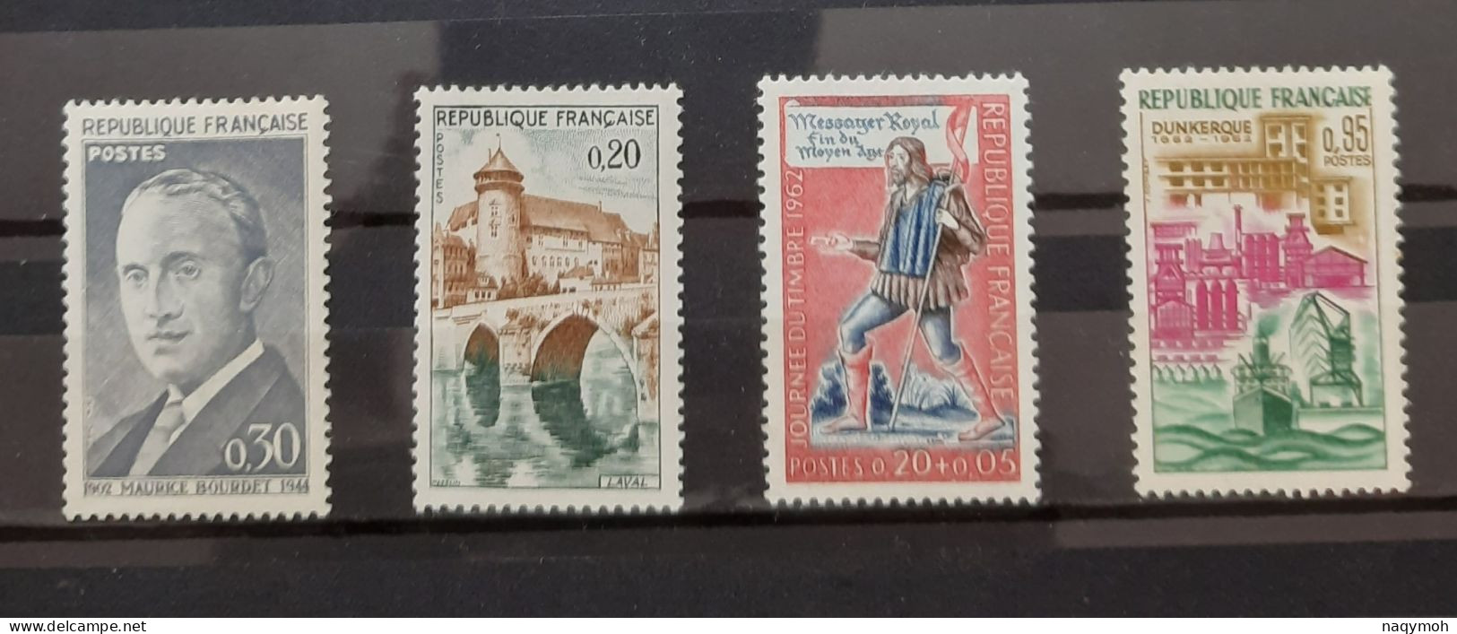 France Yvert 1317-1329-1330-1332** Année 1962 MNH. - Unused Stamps