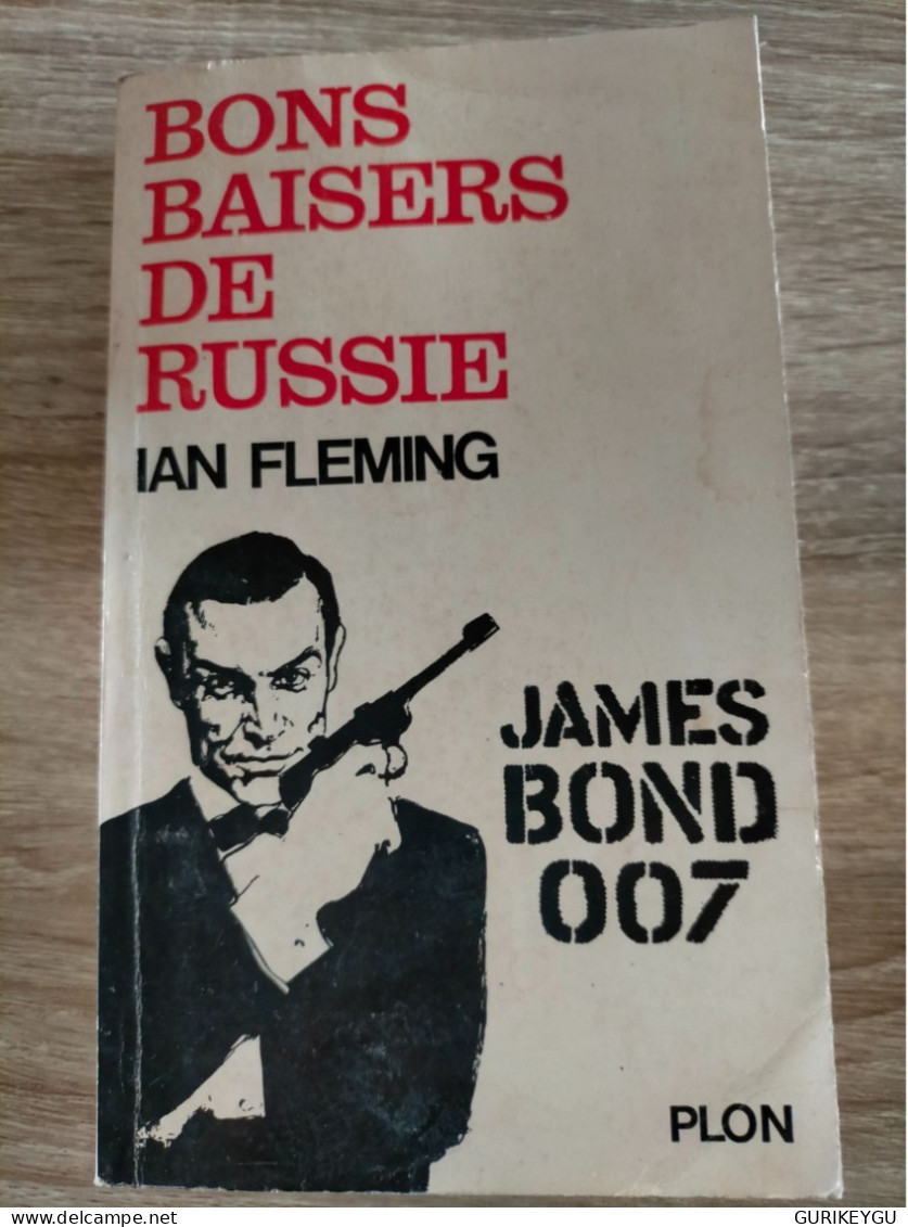 Livre Ian Fleming - James Bond 007 : Bons Baisers De Russie  Plon 1964 - Acción