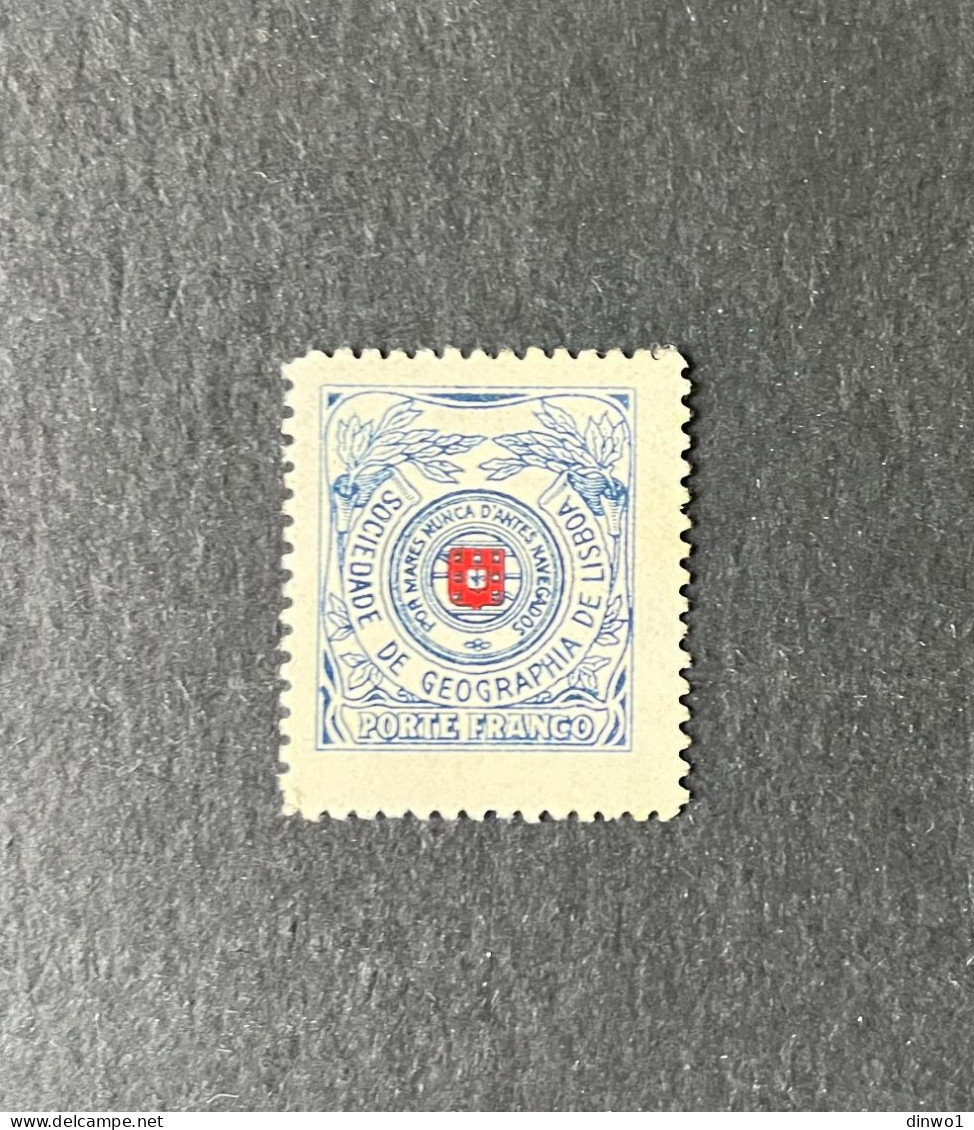 (T1) Portugal - Lisbon Geography Society Stamp Set 4 - MH - Ongebruikt