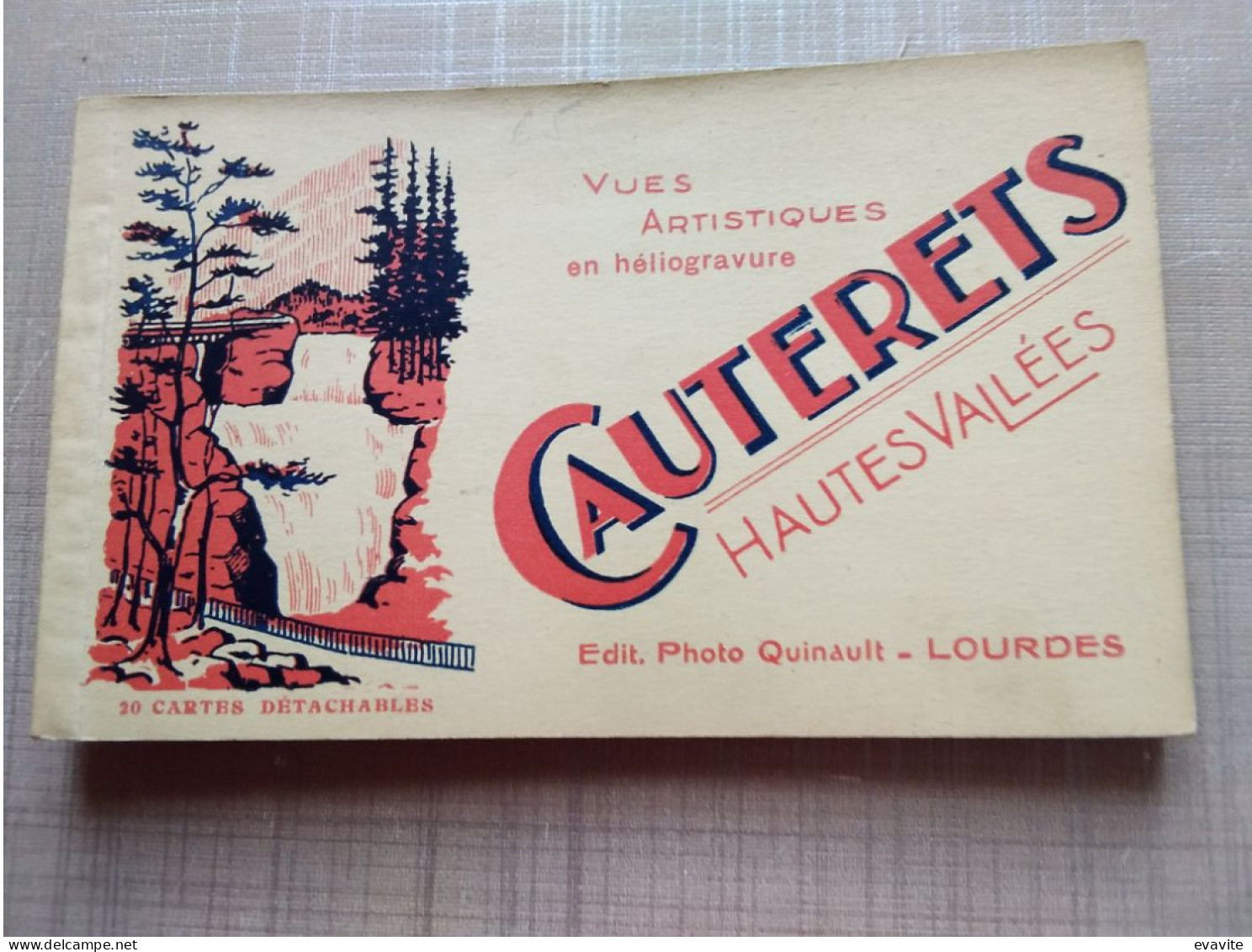 Carnet  De 16 CPA  Au Lieu De 20  (65)  LOCHES    CAUTERETS   Hautes Vallées - Cauterets