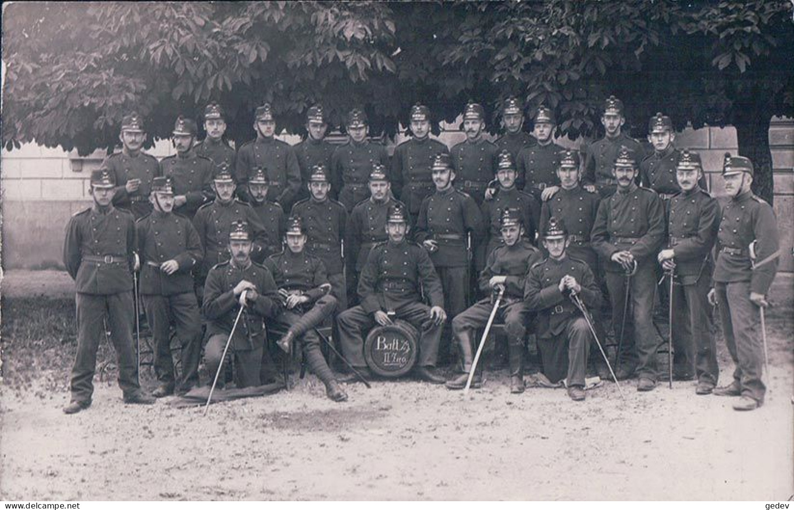 Armée Suisse, Début Du Siècle Passé, Photo Batt 29 II.Zug (2451) - Kasernen