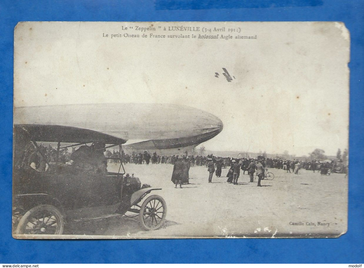 CPA - 54 - Le "Zeppelin" à Lunéville - Non Circulée - Luneville