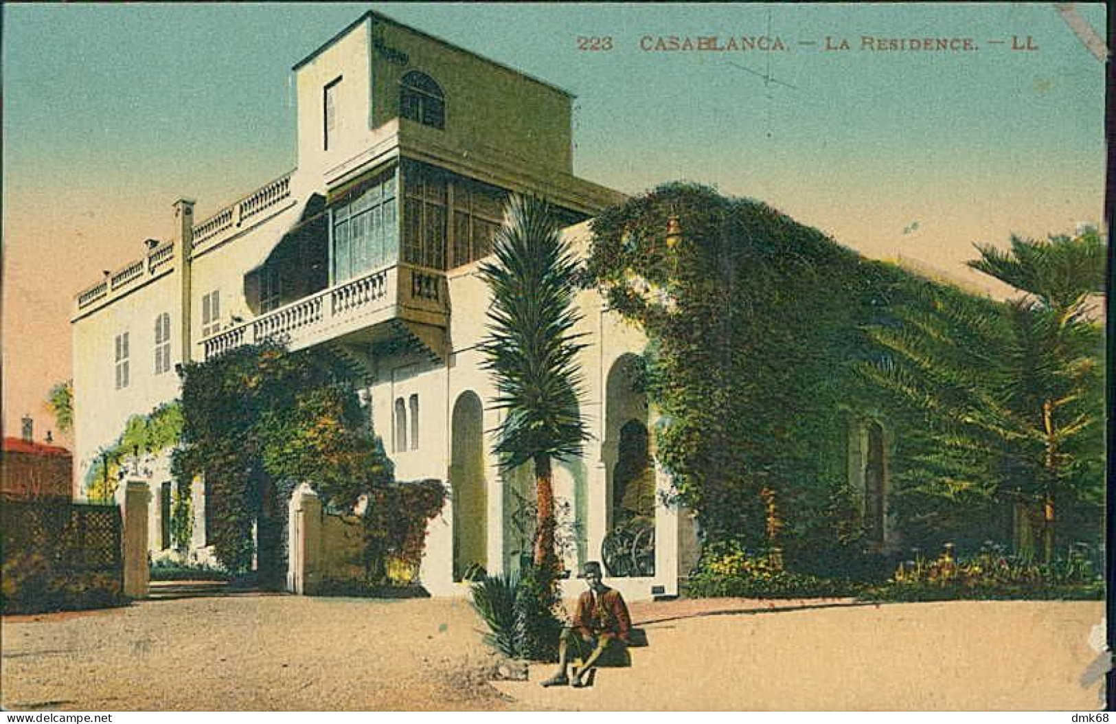 MAROC / MARRUECOS  - CASABLANCA - LA RESIDENCE - EDIT LL - 1910s (12508) - Casablanca