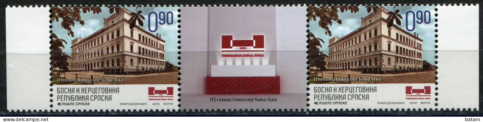 BOSNIA SERBIA(122) - Gymnasium - Banja Luka - MNH Middle Row - 2010 - Bosnia Erzegovina