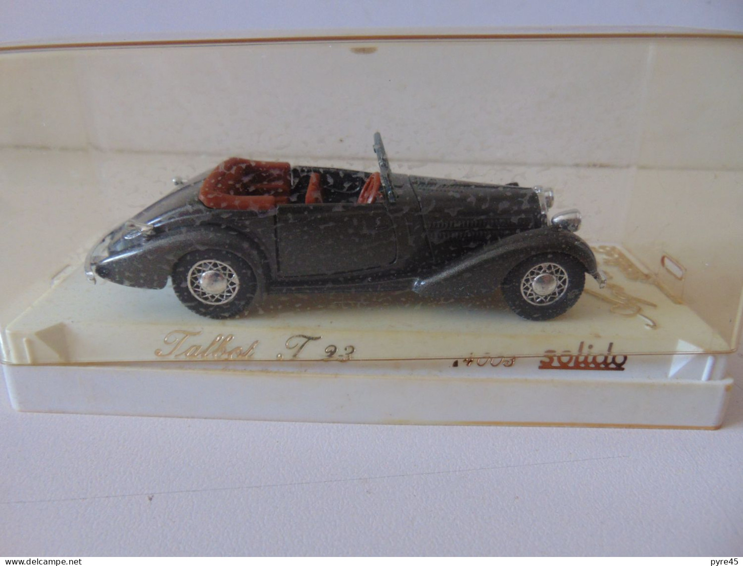 Voiture " Talbot T 23 " Solido, Dans Sa Boite - Jouets Anciens