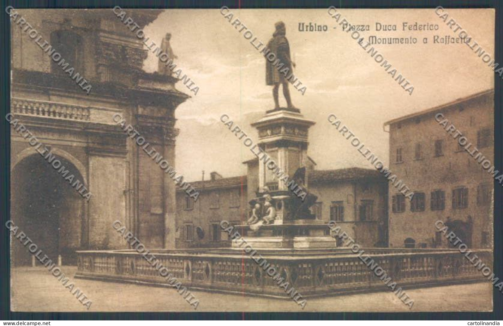 Pesaro Urbino Città Raffaello Cartolina ZB5690 - Pesaro